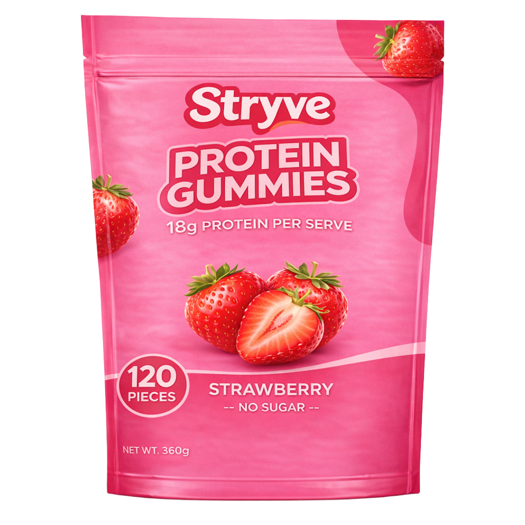 Protein Gummies Strawberry 120 Gummies